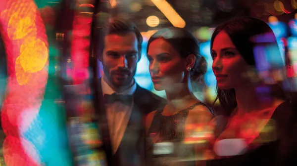 A glowing roulette wheel with cascading chips, symbolizing the engaging live and instant-win games available on XXBB.